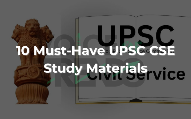 UPSC CSE study materials